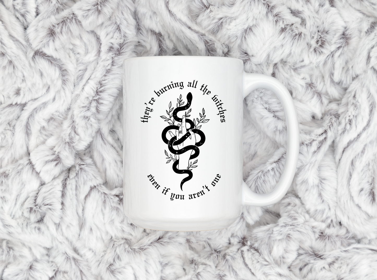 Reputation Burning Witches Mug
