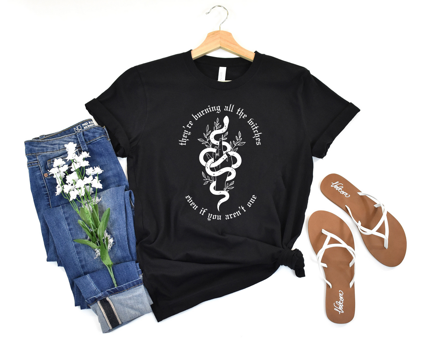 Reputation Burning Witches Shirt