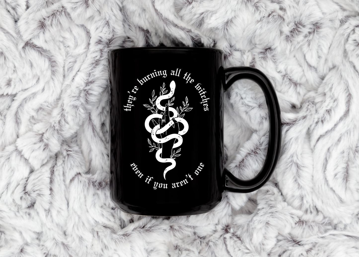 Reputation Burning Witches Mug