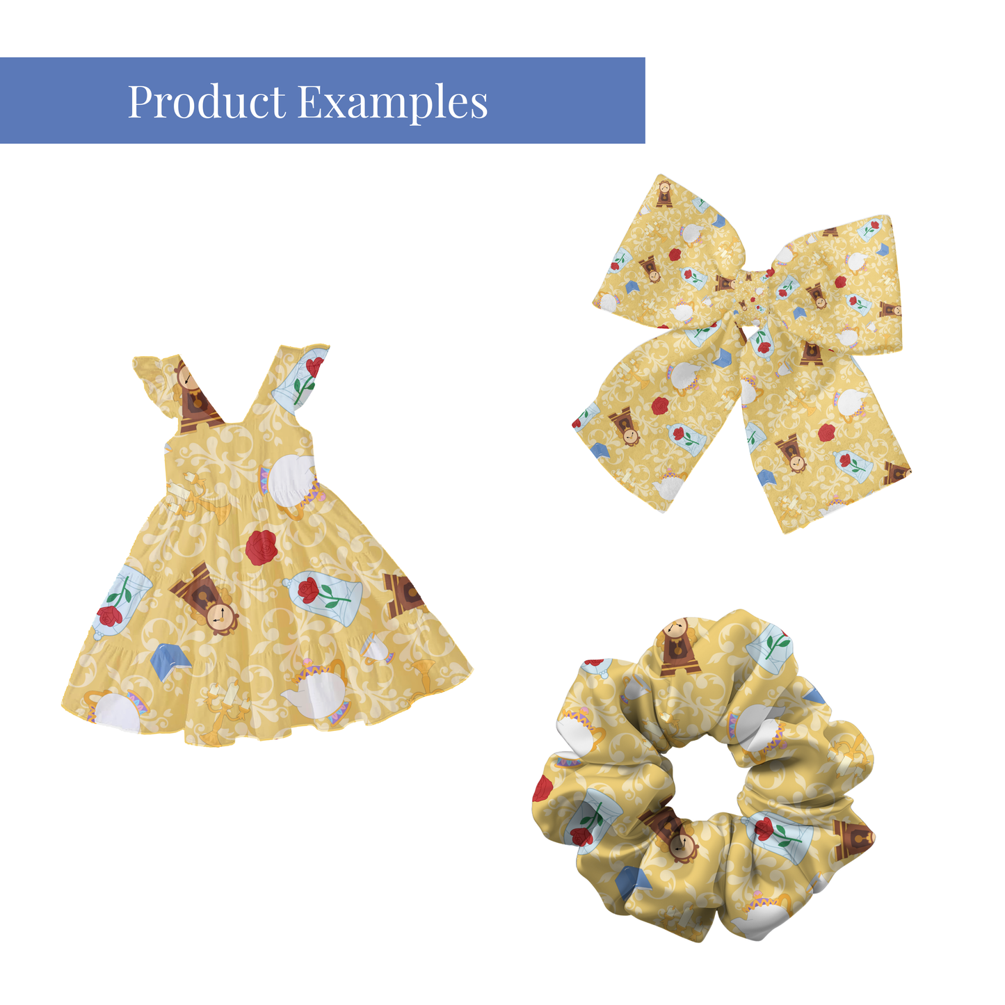 Enchanted Princess Seamless File Bundle