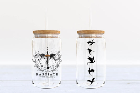 Copa de cristal con escudo de Basgiath