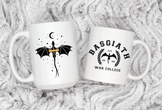 Taza de la Escuela de Guerra de Basgiath