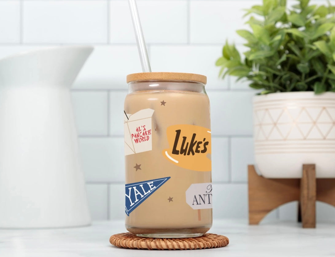 Gilmore Girls Glass Cup