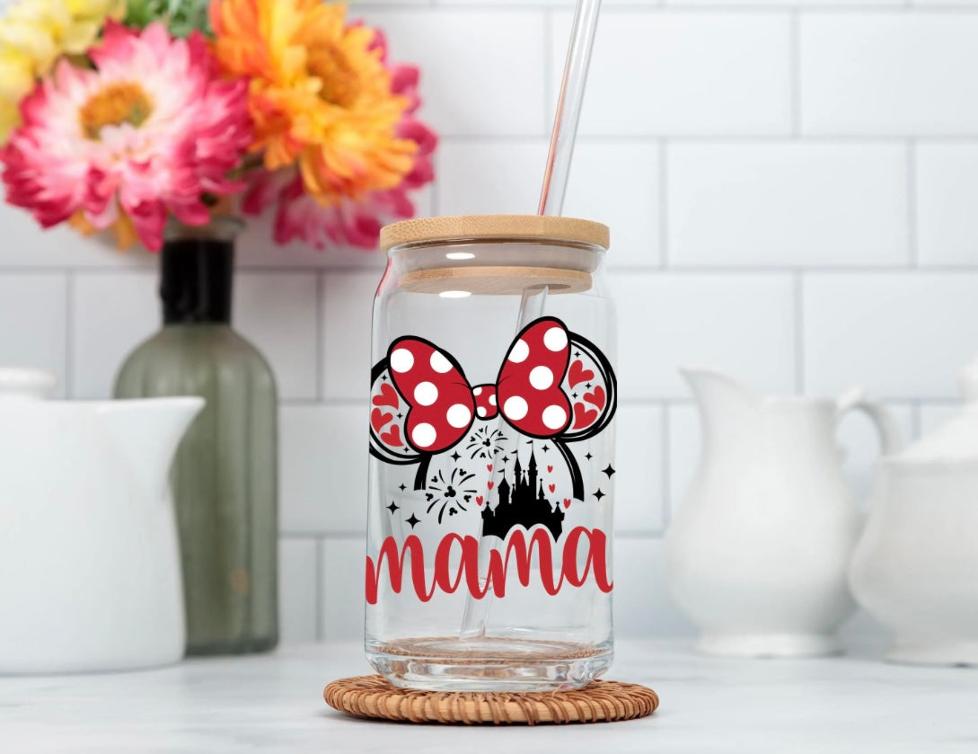 Magical Mama Glass Cup