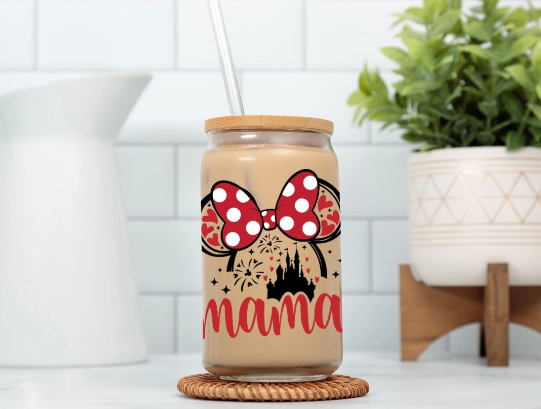 Magical Mama Glass Cup