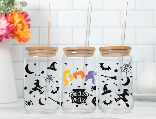 Hocus Pocus Glass Cup