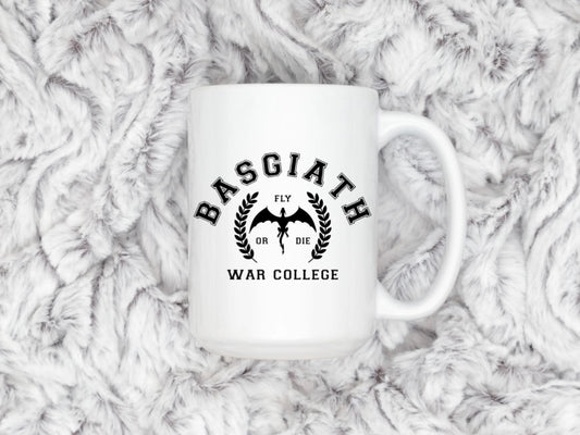 Taza de la Escuela de Guerra de Basgiath