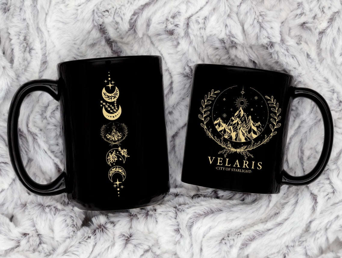 Taza con el escudo de Velaris