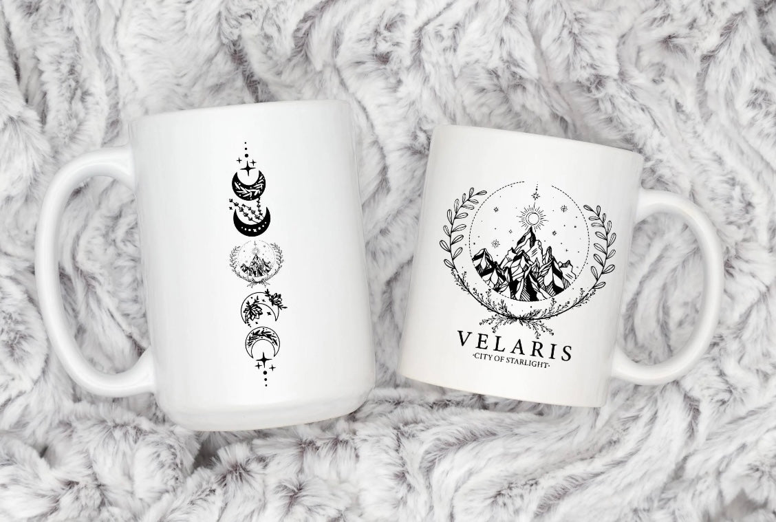 Taza con el escudo de Velaris