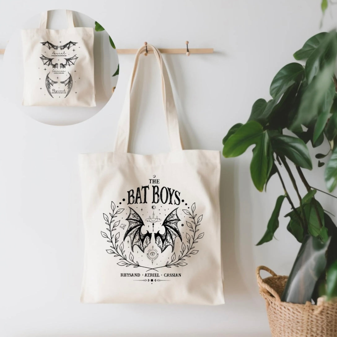Bat Boys Tote Bag