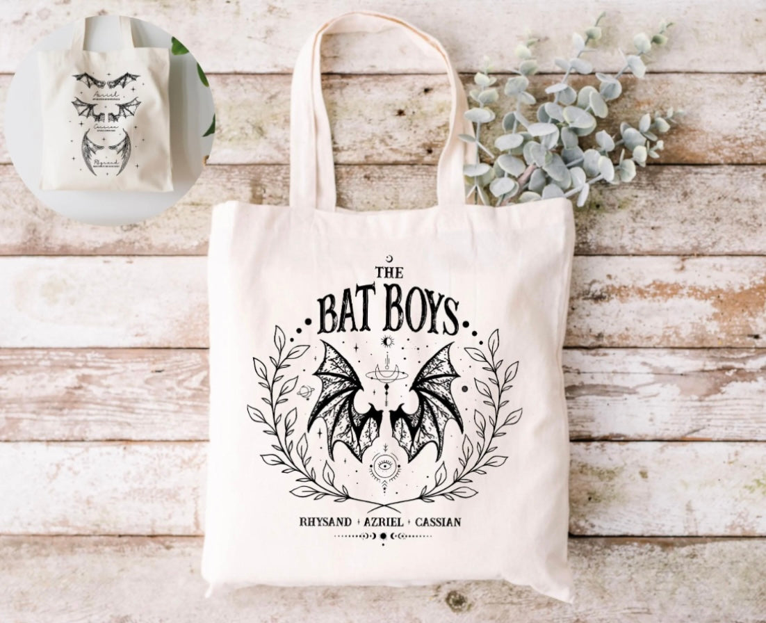 Bat Boys Tote Bag