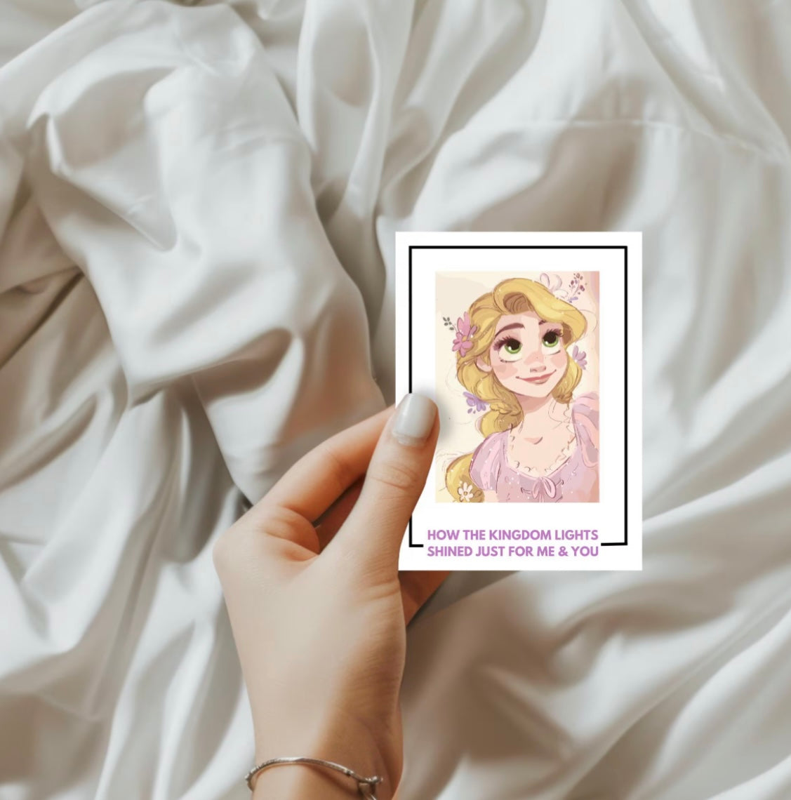 Princess Daddy I Love Him Sticker