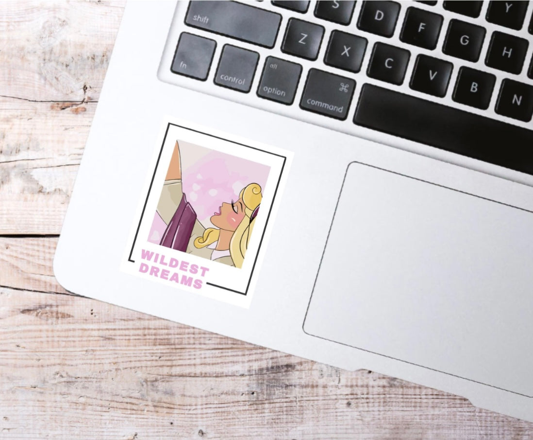Princess Daddy I Love Him Sticker