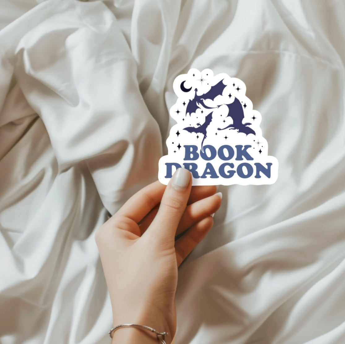 My Book Boyfriends Have Wings Sticker