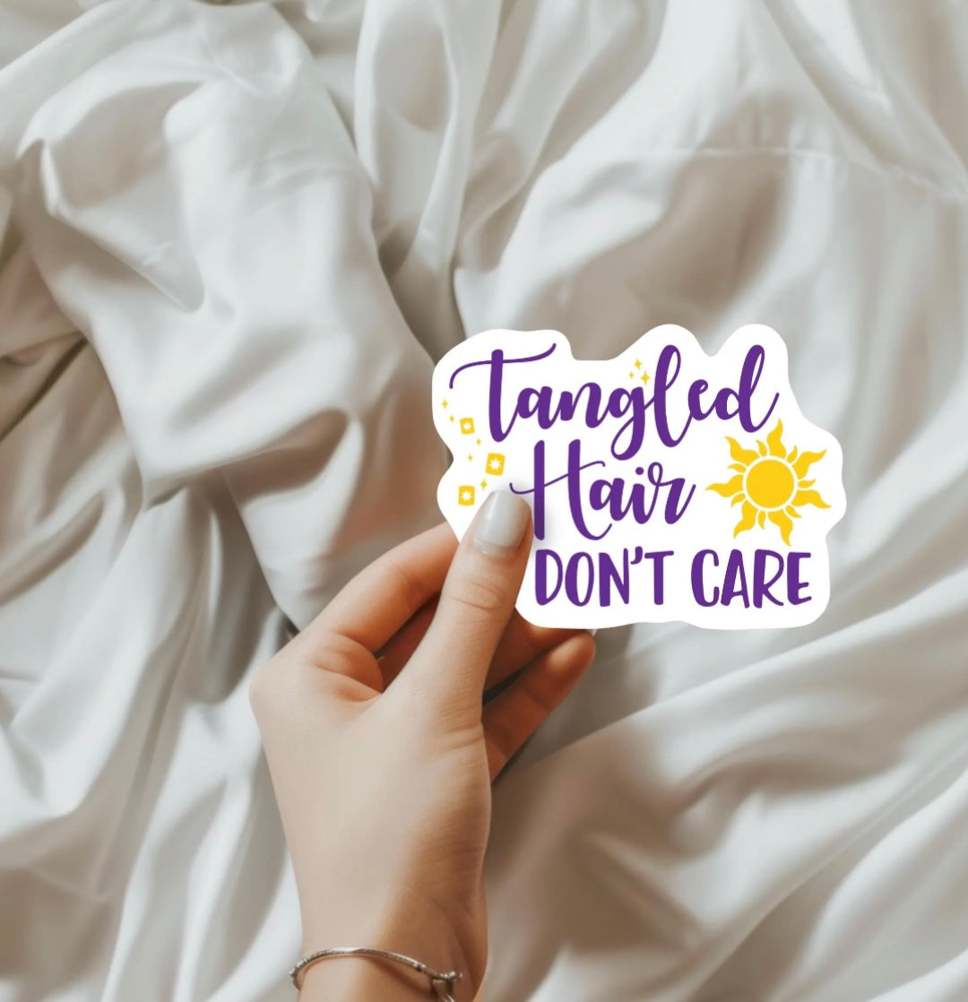 Tangled Best Day Ever Sticker
