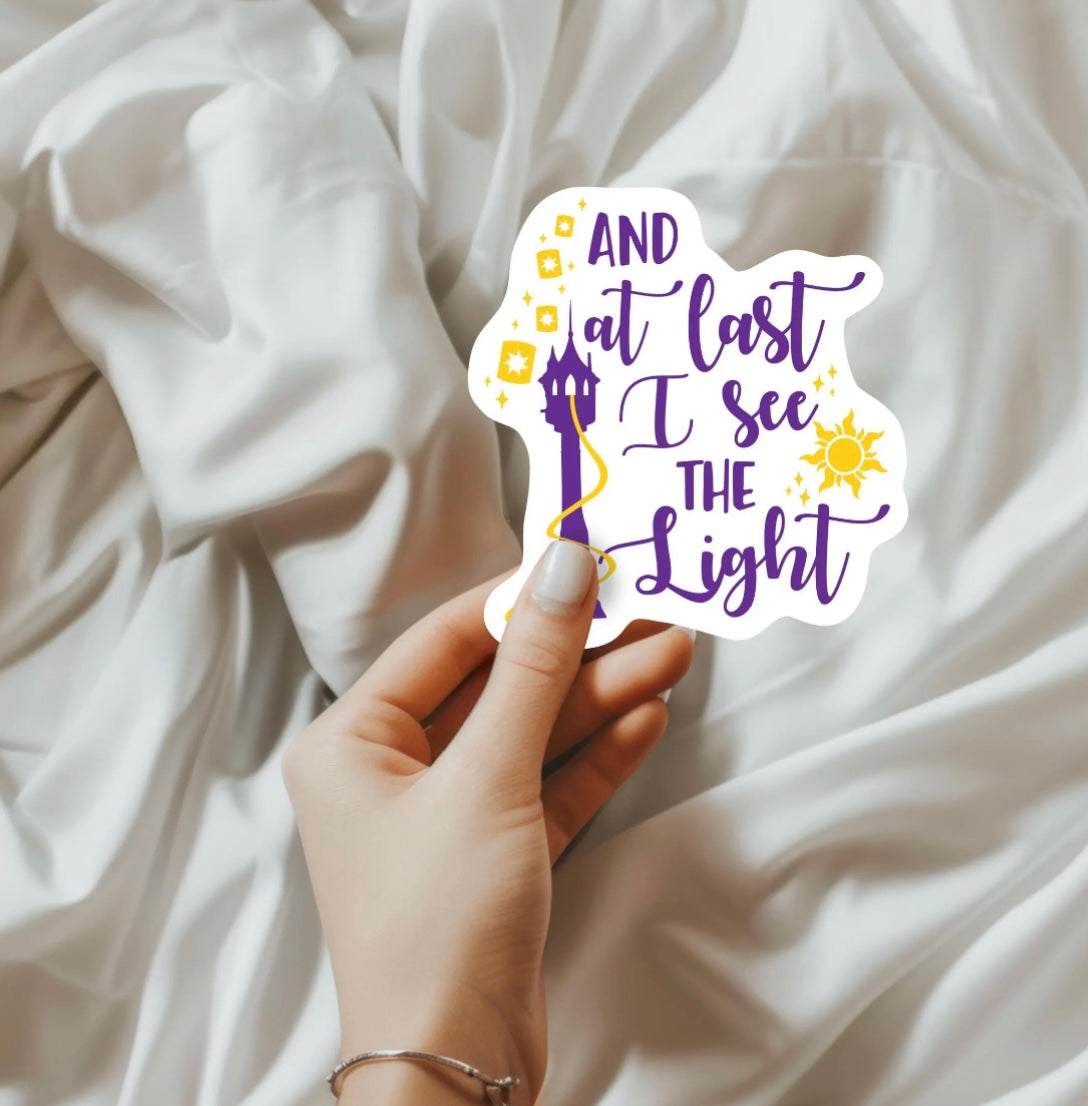 Tangled Best Day Ever Sticker