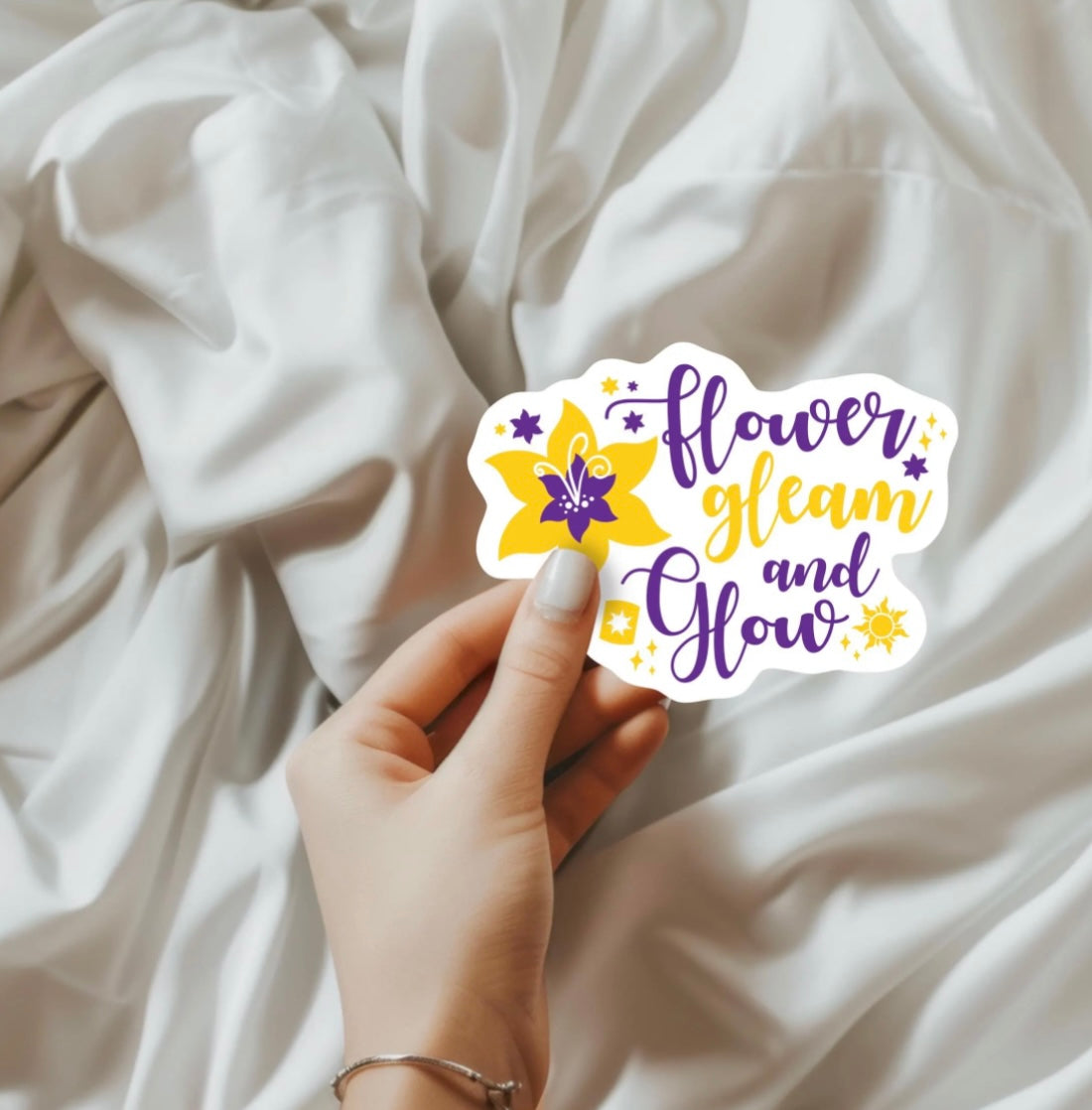 Tangled Best Day Ever Sticker