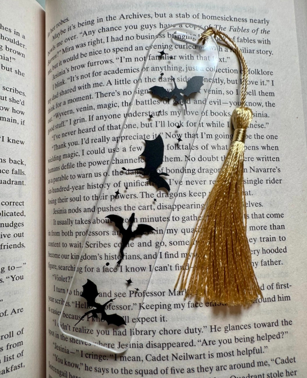 Personalized Acrylic Bookmark