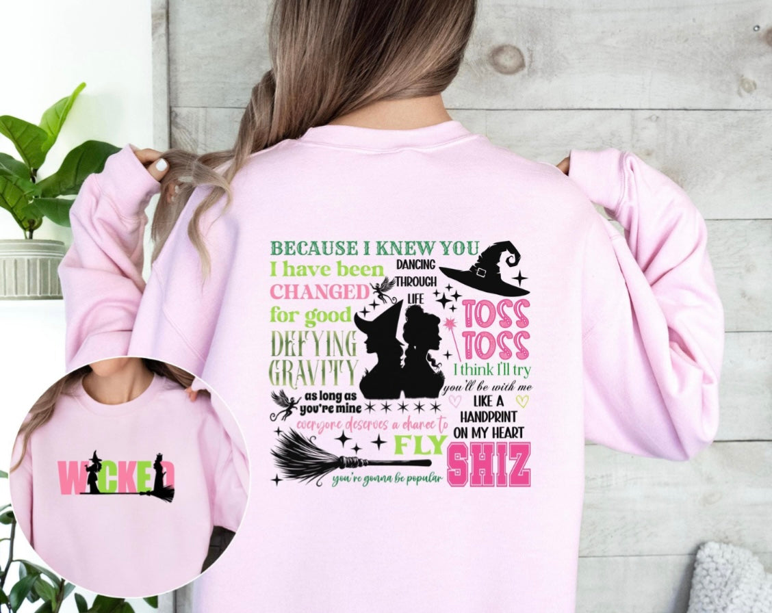 Wicked Collage Sweatshirt