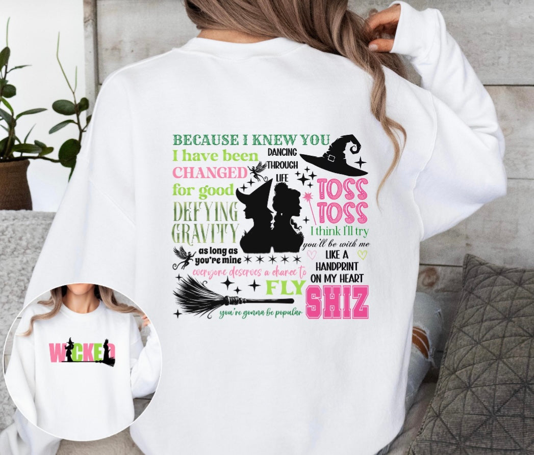 Wicked Collage Sweatshirt