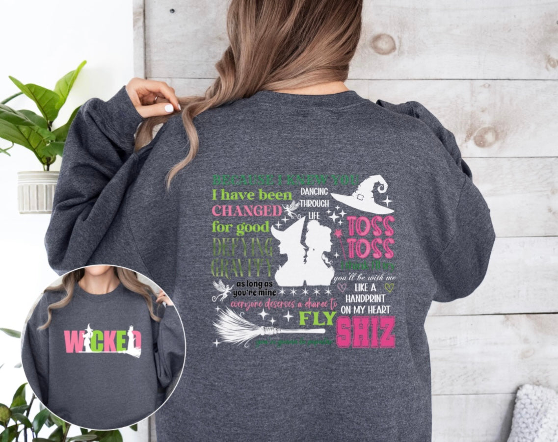 Wicked Collage Sweatshirt