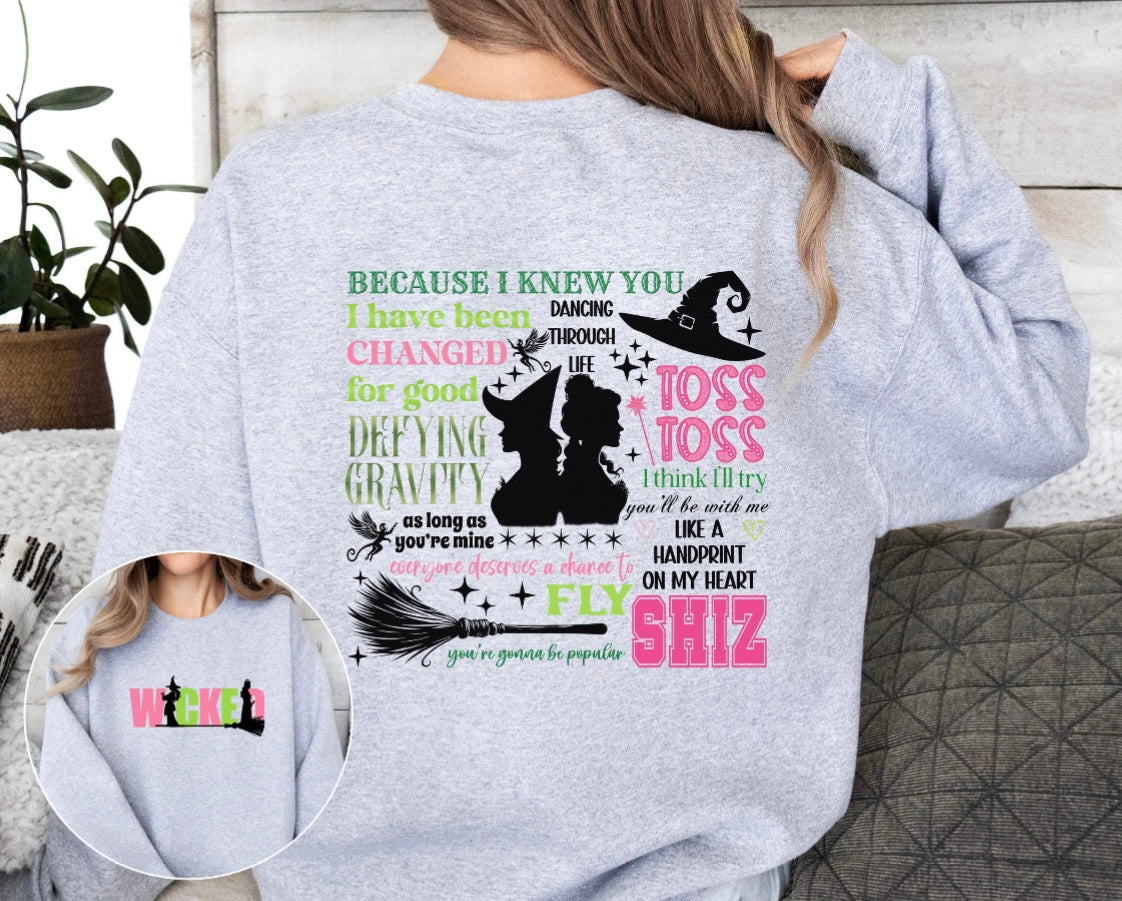 Wicked Collage Sweatshirt