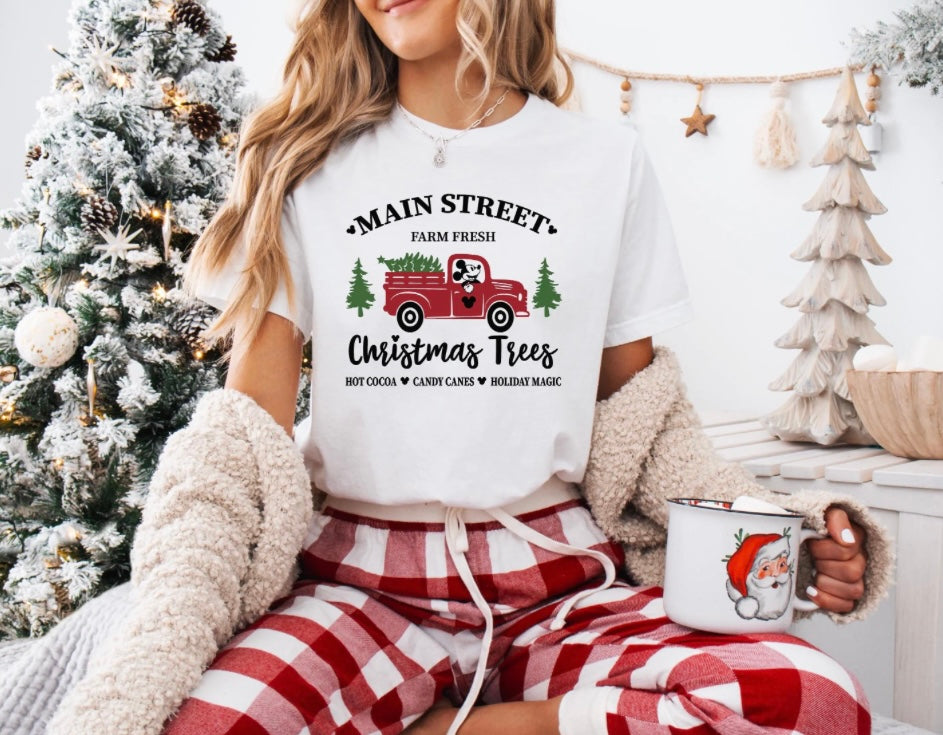 Main Street Christmas Trees Shirt