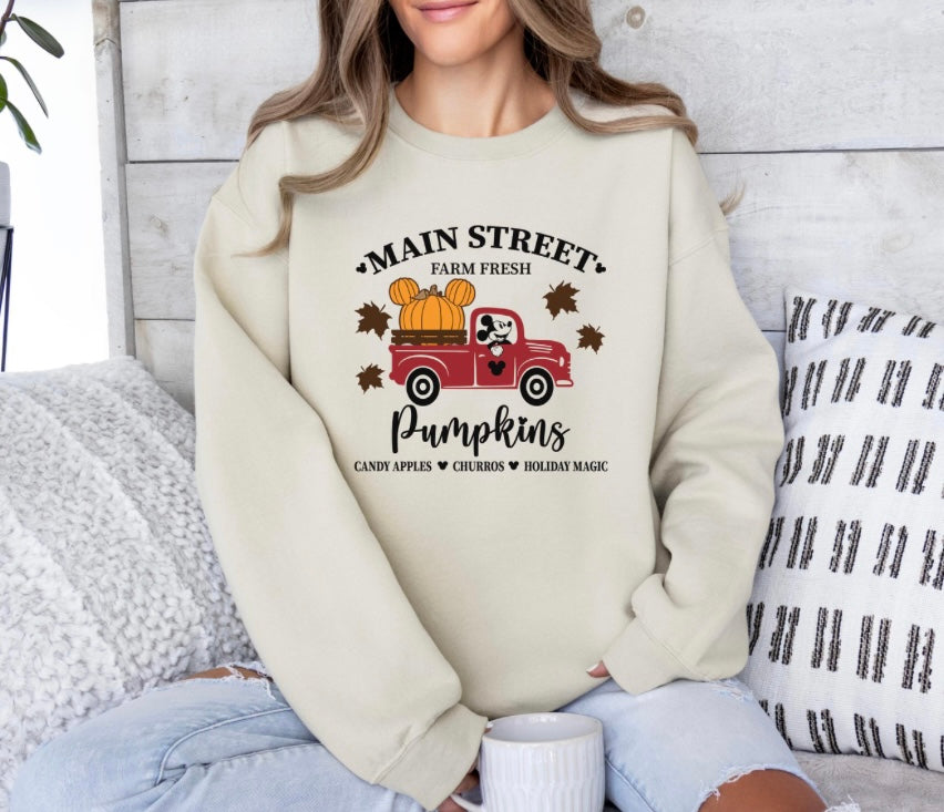 Main Street Pumpkins Sweatshirt