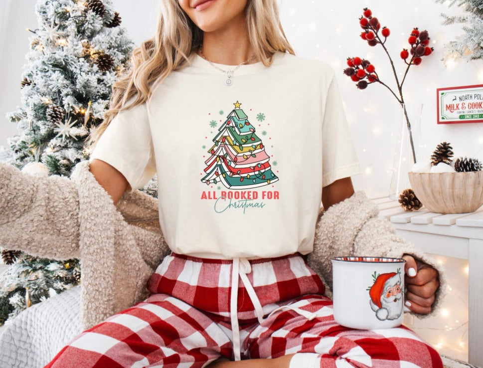 Booked for Christmas Shirt