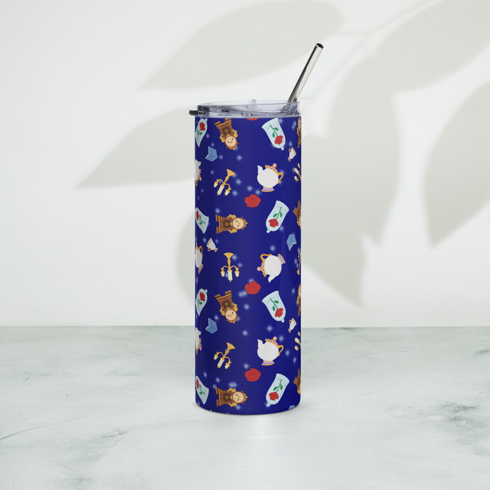 Enchanted Princess 20 oz Tumbler - Midnight Background