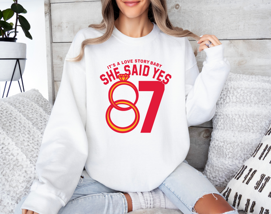Taylor x Travis Love Story Sweatshirt