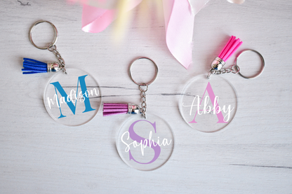 Personalized Name Keychain
