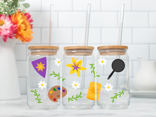 Lost Princess Glass Cup