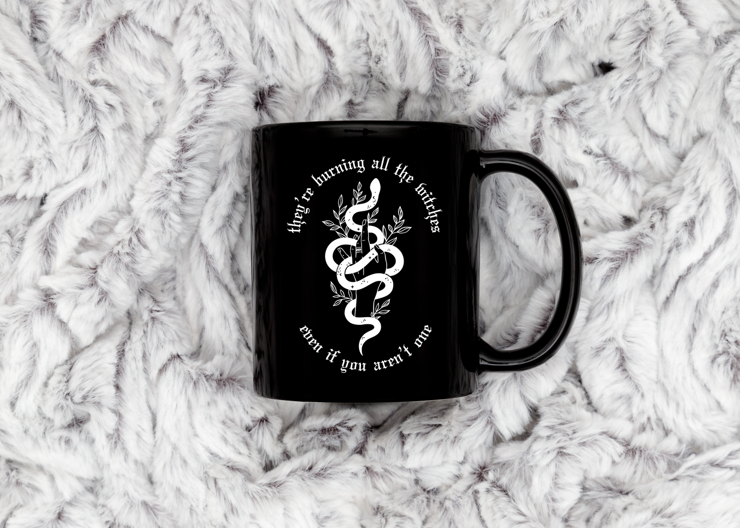 Reputation Burning Witches Mug
