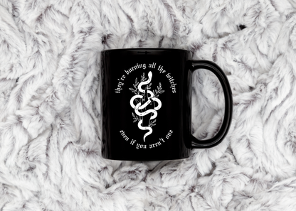 Reputation Burning Witches Mug