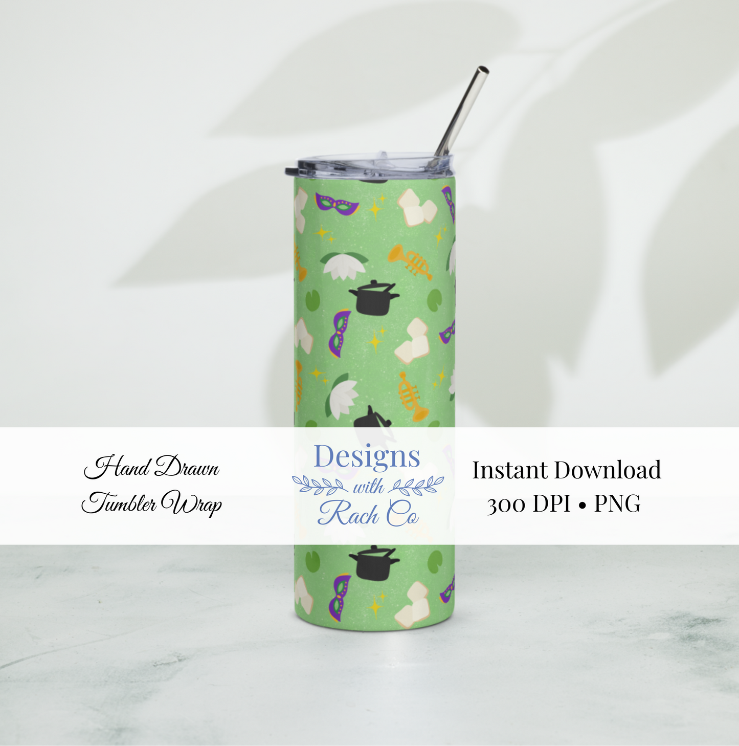 Jazz Princess Tumbler Wrap