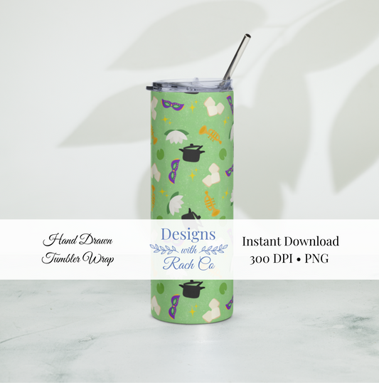 Jazz Princess Tumbler Wrap