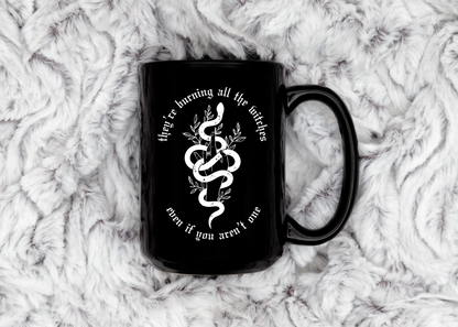 Reputation Burning Witches Mug