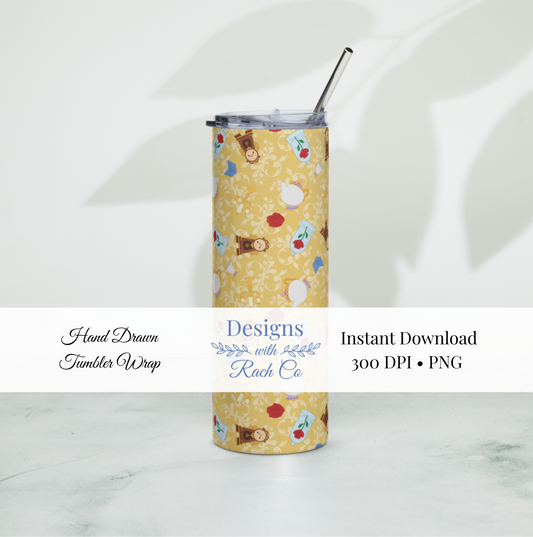 Enchanted Princess Tumbler Wrap
