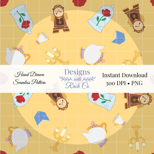 Enchanted Princess Seamless File