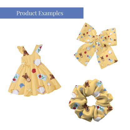 Enchanted Princess Seamless File Bundle