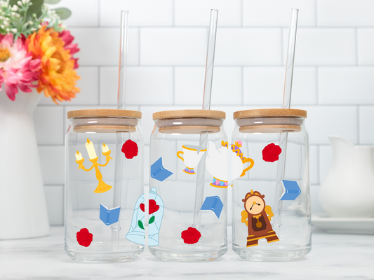Enchanted Princess Glass Cup