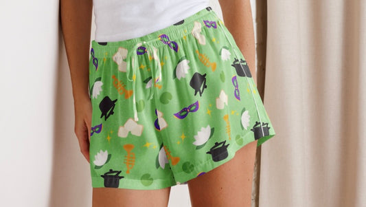 Jazz Princess Pajama Shorts