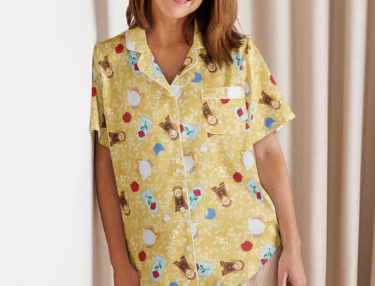Enchanted Princess Short Sleeve Pajama Top