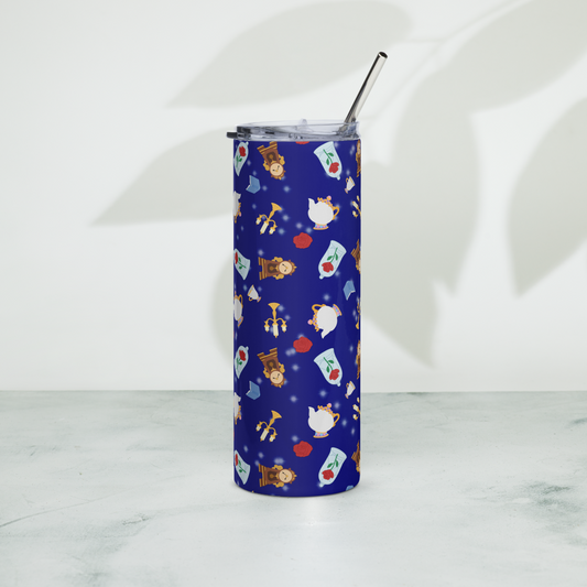 Enchanted Princess 20 oz Tumbler - Midnight Background